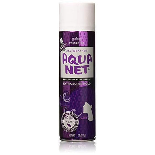 Aqua Net Extra Super Hold Professional Hair Spray Unscented 11oz (Pack of 6)