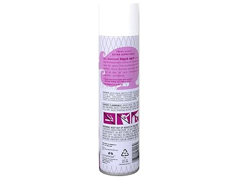 Aqua Net Professional Hair Spray Extra Super Hold Fresh Scent 11oz (Pack of 3)