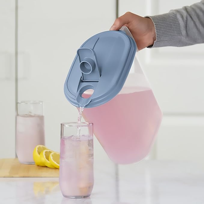 Sterilite Hinged Pitcher with Handle 1 Gallon (6-Pack)