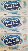Jabon Zote Blanco Laundry Flakes (Pack of 3)