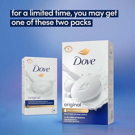 Dove Beauty Bar Soap Original 8 Count 3.75oz