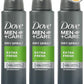 Dove Mens Antiperspirant Extra Fresh (Pack of 3)